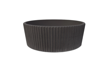 SIMAN - Countertop round concrete washbasin by URBI et ORBI - view 3